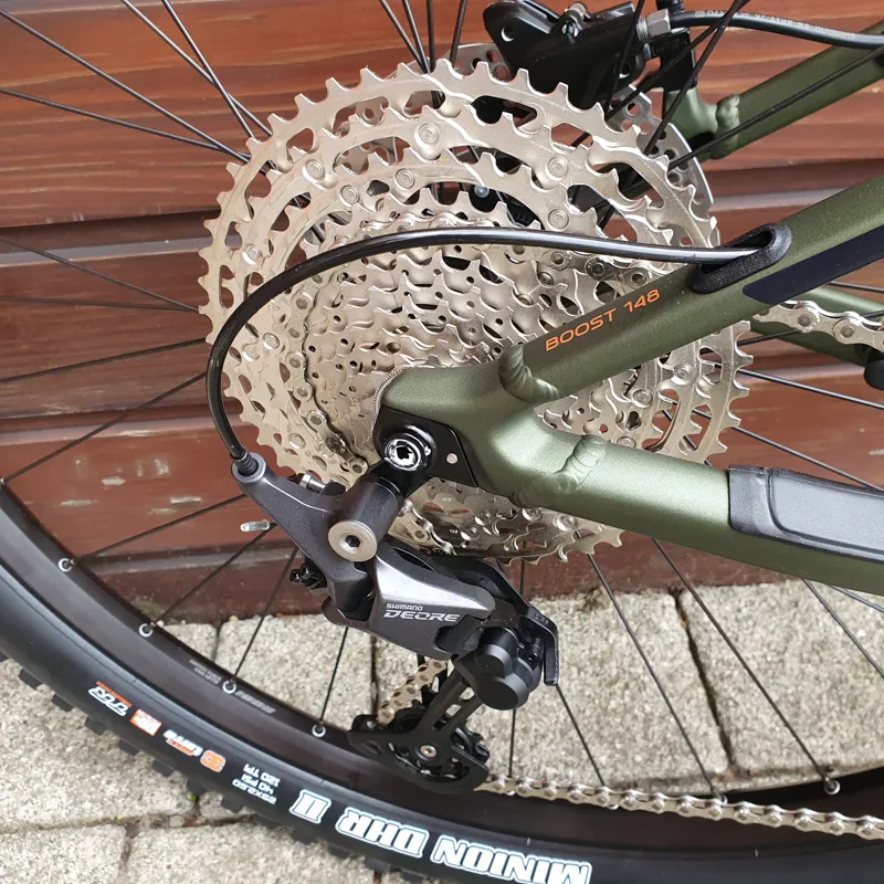 2021 Orbea Wild 30 29er Hardtail MTB in Green-Black Medium-6